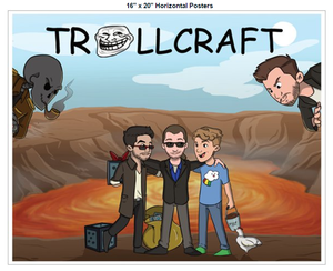 TrollCraft 16" x 20" Glossy Poster