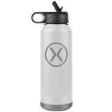 32oz Water Bottle - X Logo